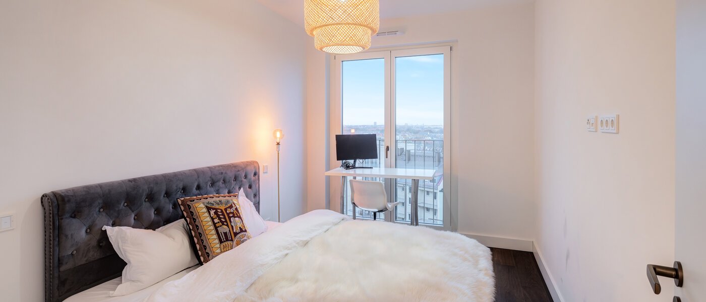 Penthouse byt München Au 01 2. spálňa 14243