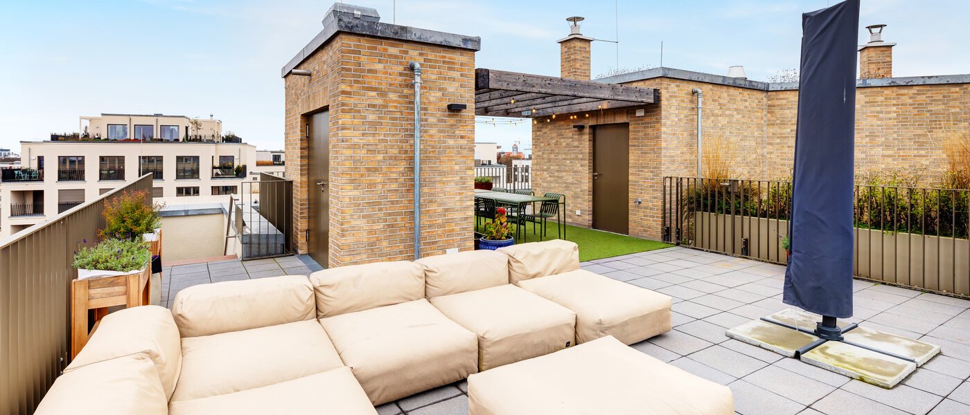 Penthouse byt München Au 02 Strešná terasa 14243