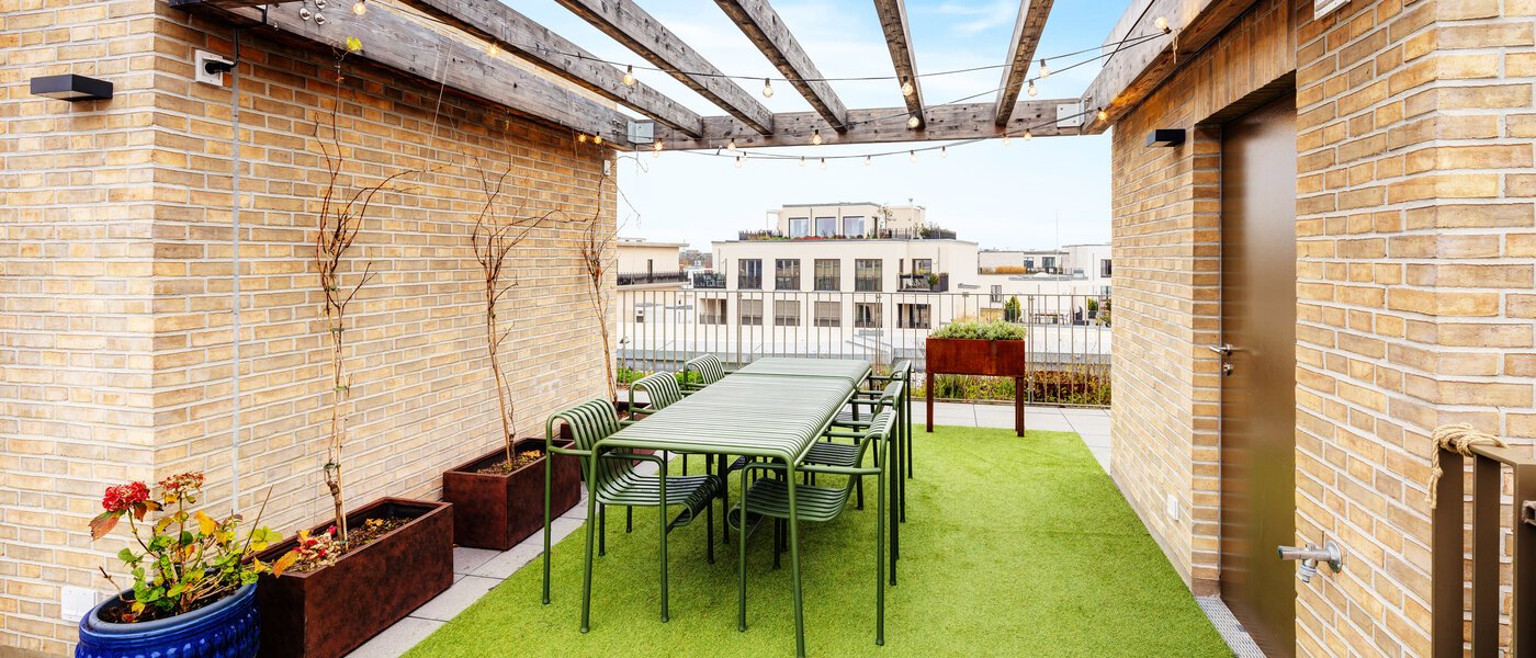 Penthouse byt München Au 03 Strešná terasa 14243