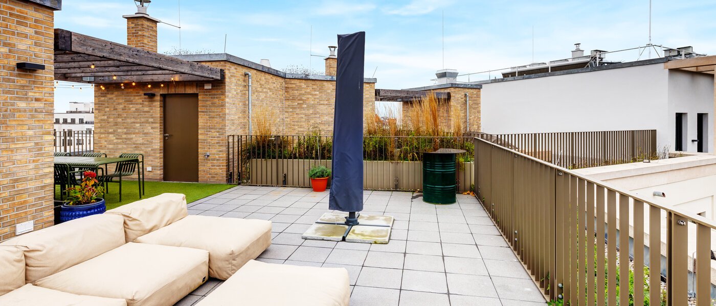 Penthouse byt München Au 04 Strešná terasa 14243