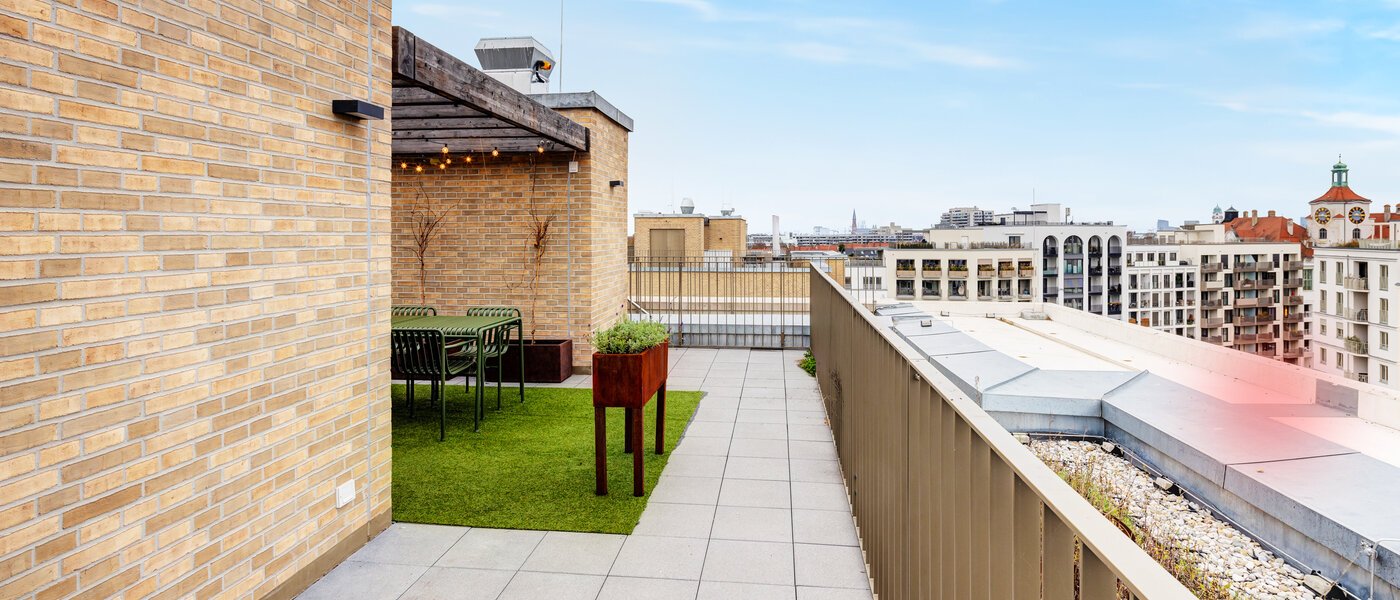 Penthouse byt München Au 06 Strešná terasa 14243