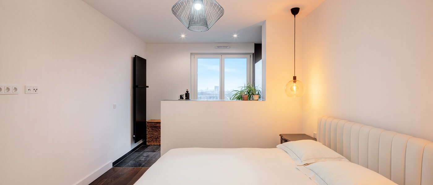 Penthouse byt München Au 02 1. spálňa 14243