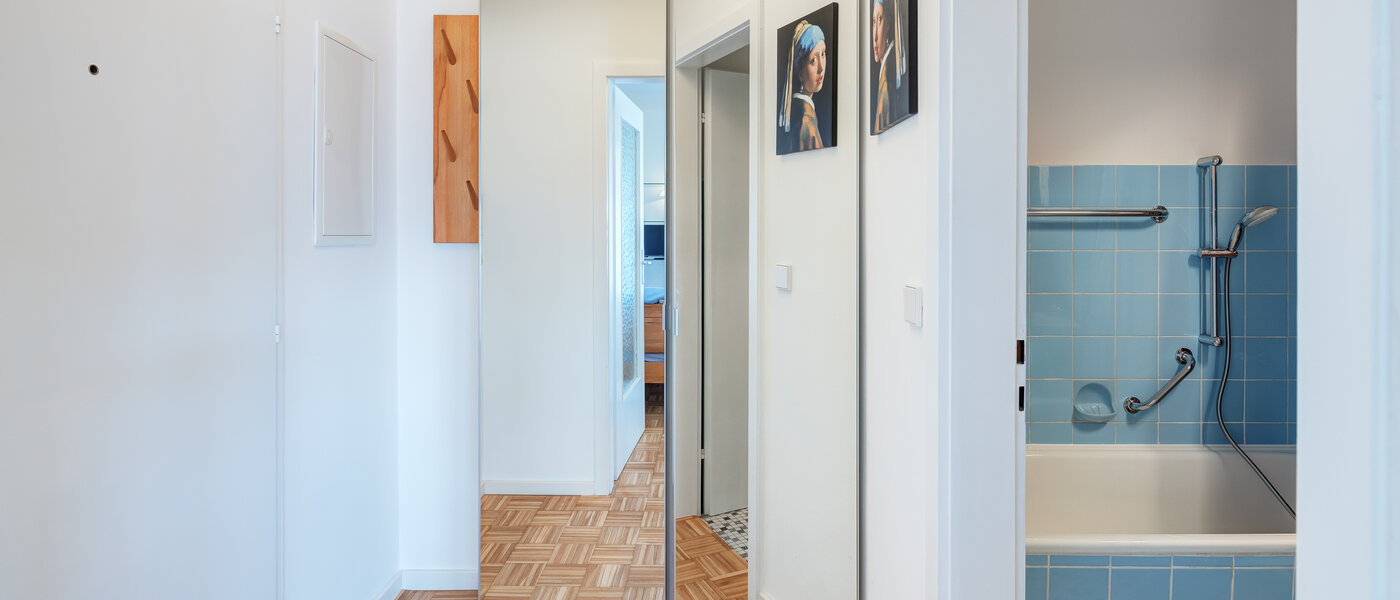 Düz München Ramersdorf 03 Koridor/koridor geçidi 14261