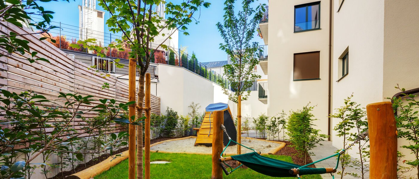 Flad München Dreimühlenviertel 01 Indre gårdsplads 14265