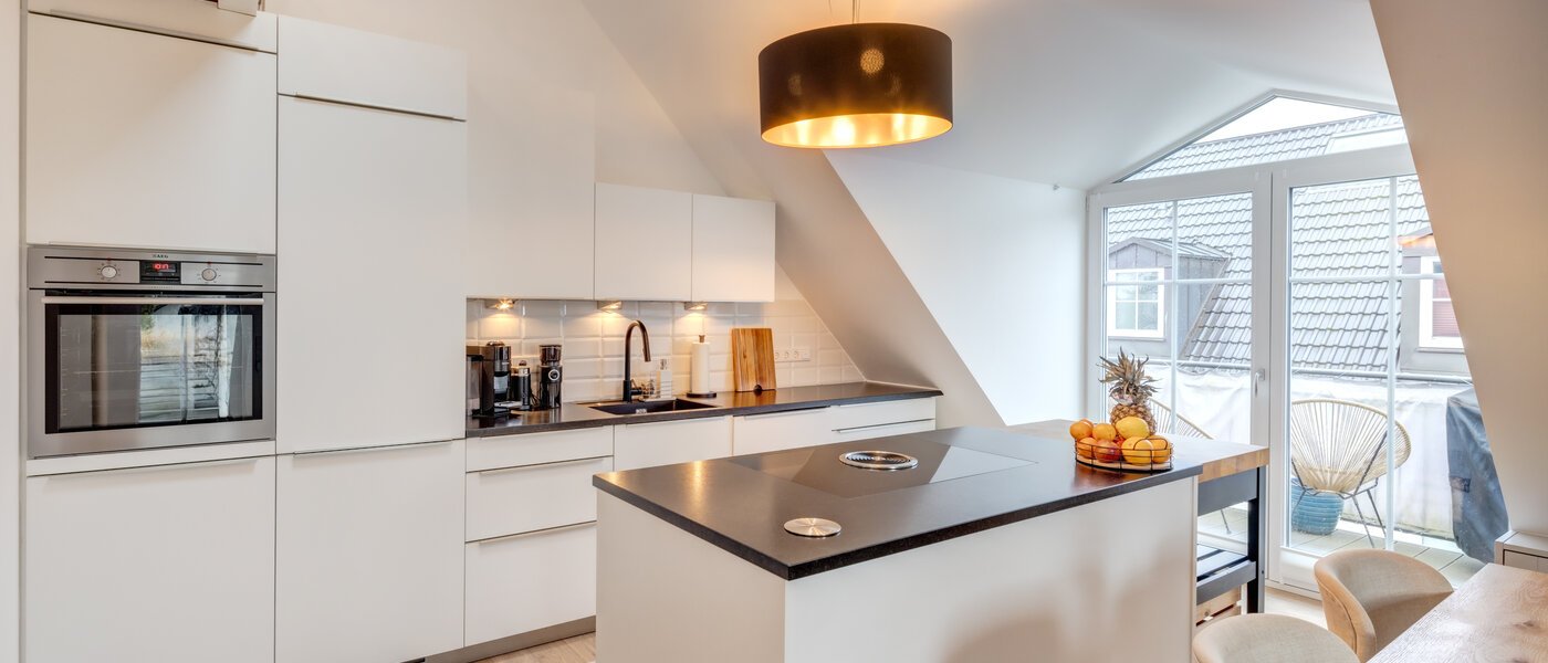 Таванско помещение München Fasangarten 01 Кухня 14268