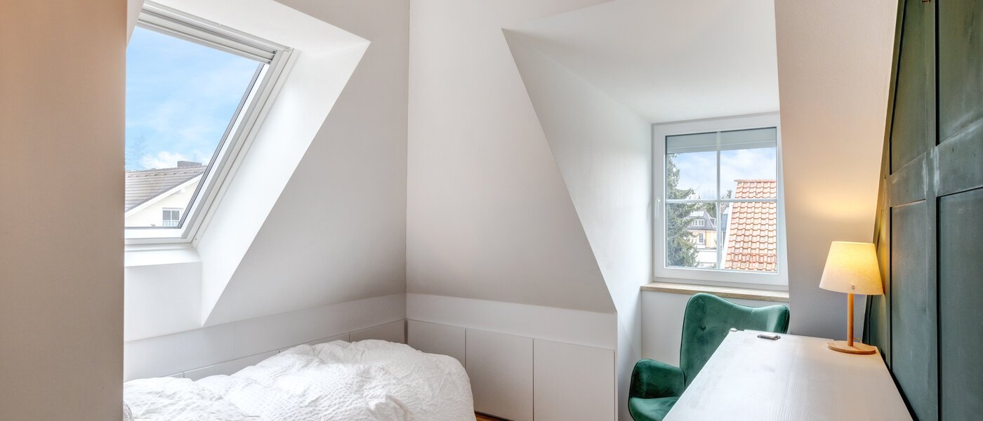 Таванско помещение München Fasangarten 02 2-ра спалня 14268