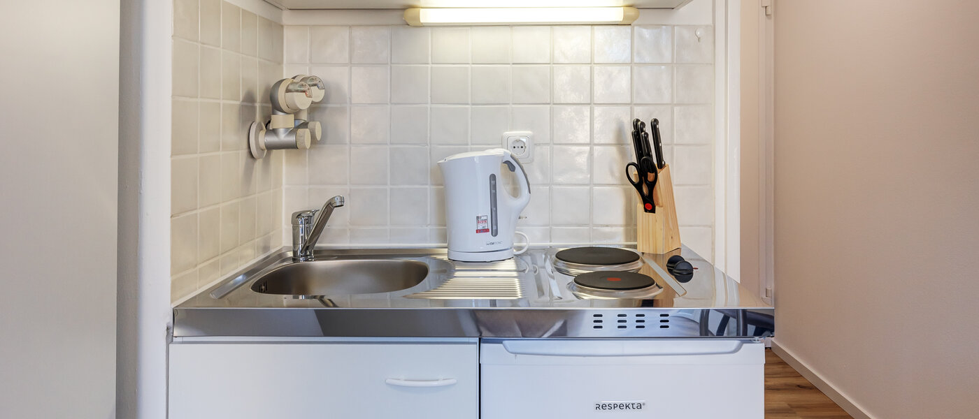 Плосък München Maxvorstadt - Universitätsviertel 01 Кухня 14283