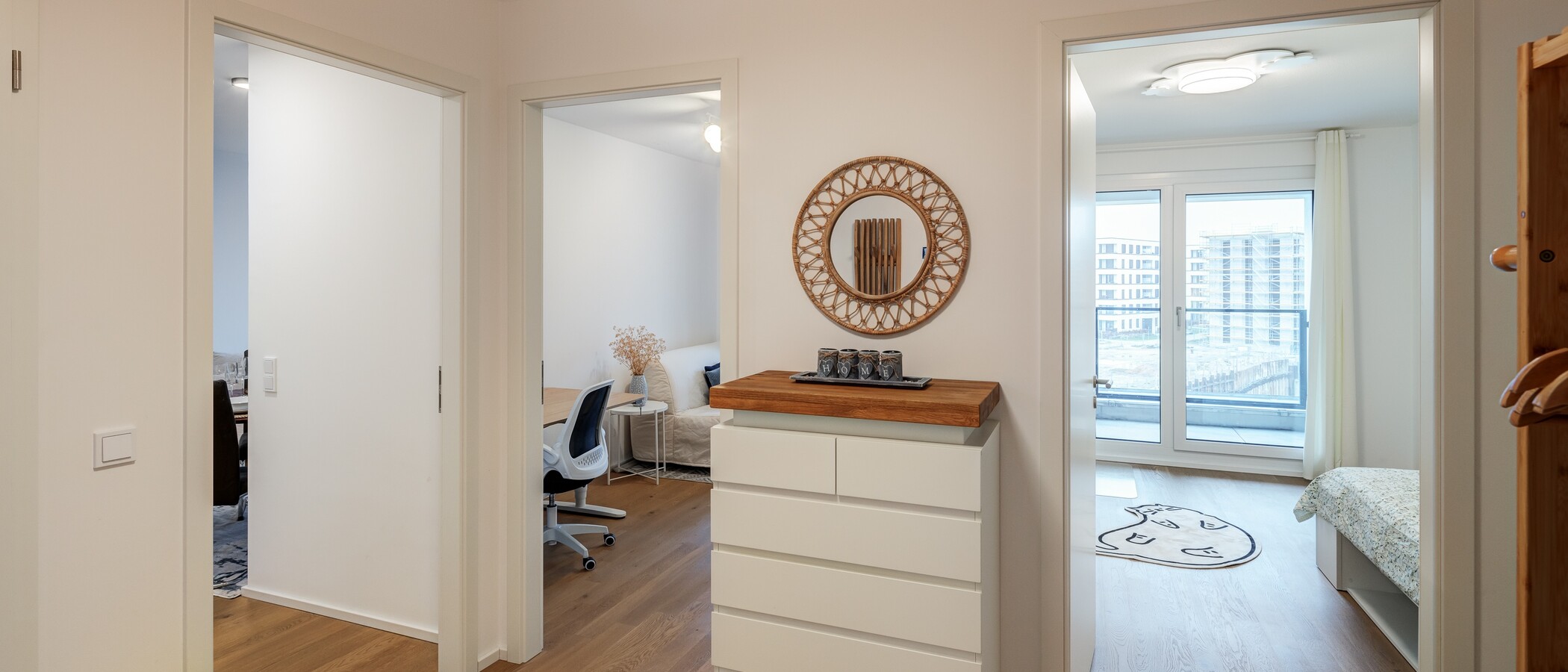 Flat München Neuperlach 04 Korridor/gang 14284