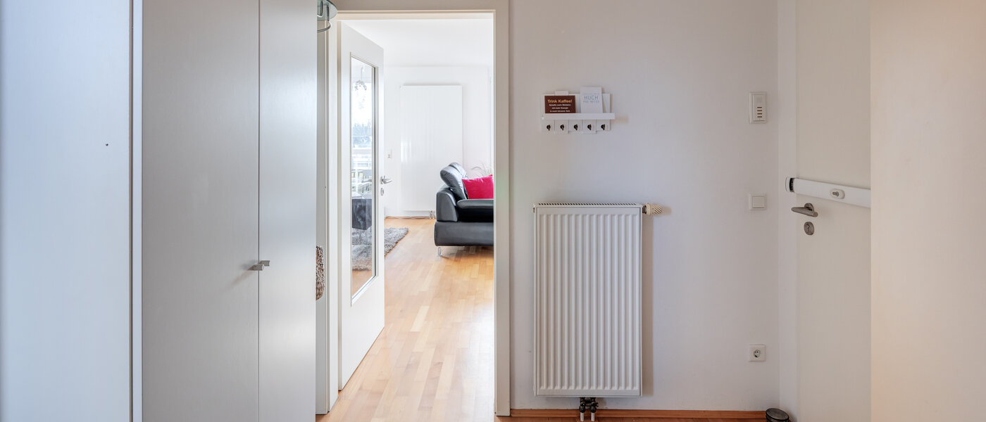 Apartament cu terasă pe acoperiș München Untermenzing 01 Coridor / hol 14293