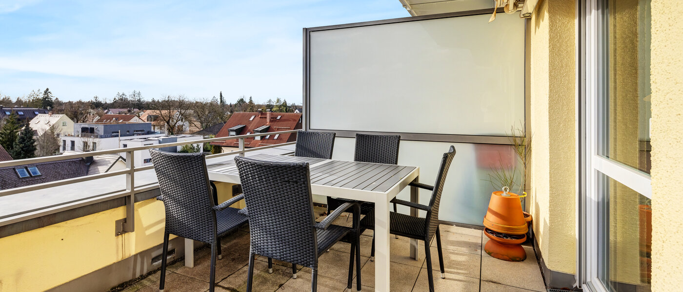 Apartament cu terasă pe acoperiș München Untermenzing 01 Terasă pe acoperiș 14293