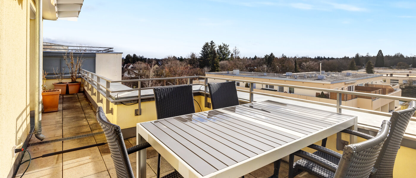 Apartament cu terasă pe acoperiș München Untermenzing 02 Terasă pe acoperiș 14293