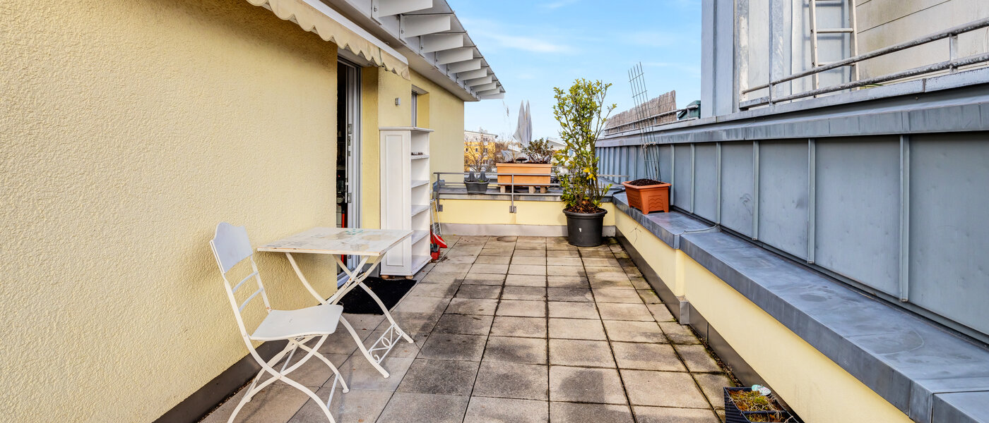 Apartament cu terasă pe acoperiș München Untermenzing 05 Terasă pe acoperiș 14293