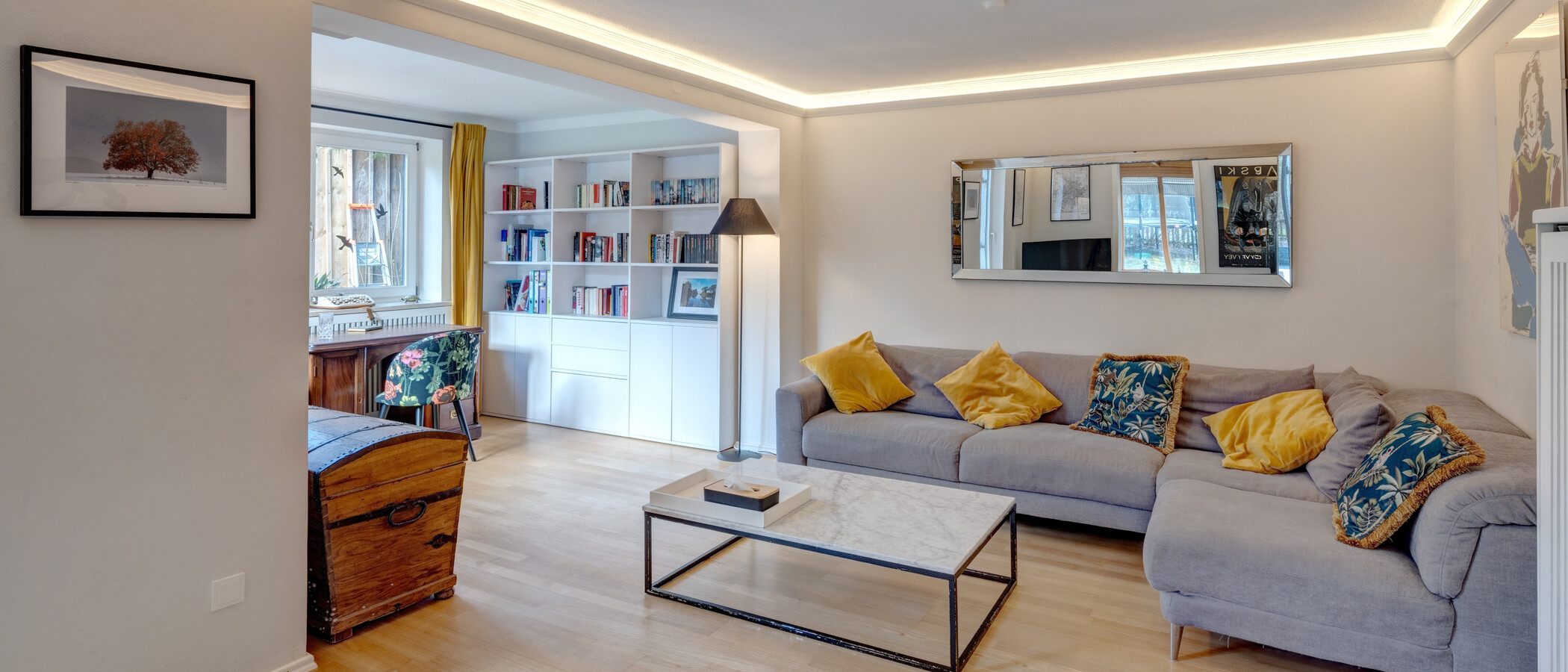 Rodinný dům München Zamdorf 01 Obývací prostor 14299