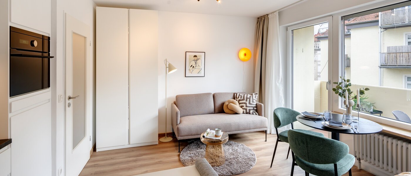 Plat München Schwabing-Nord (zw. Leopoldstraße & Englischen Garten) 04 Leefruimte 14305