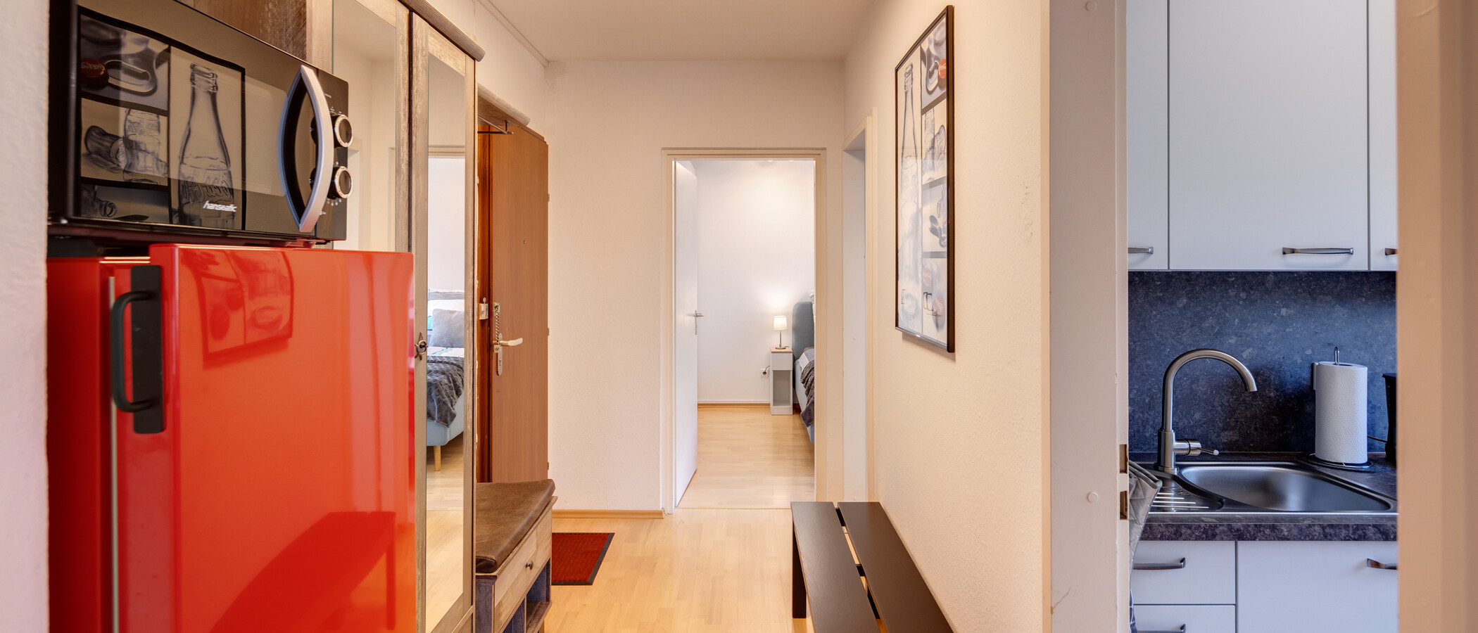 Плосък München Sendling-Westpark 02 Коридор/ коридор 14307