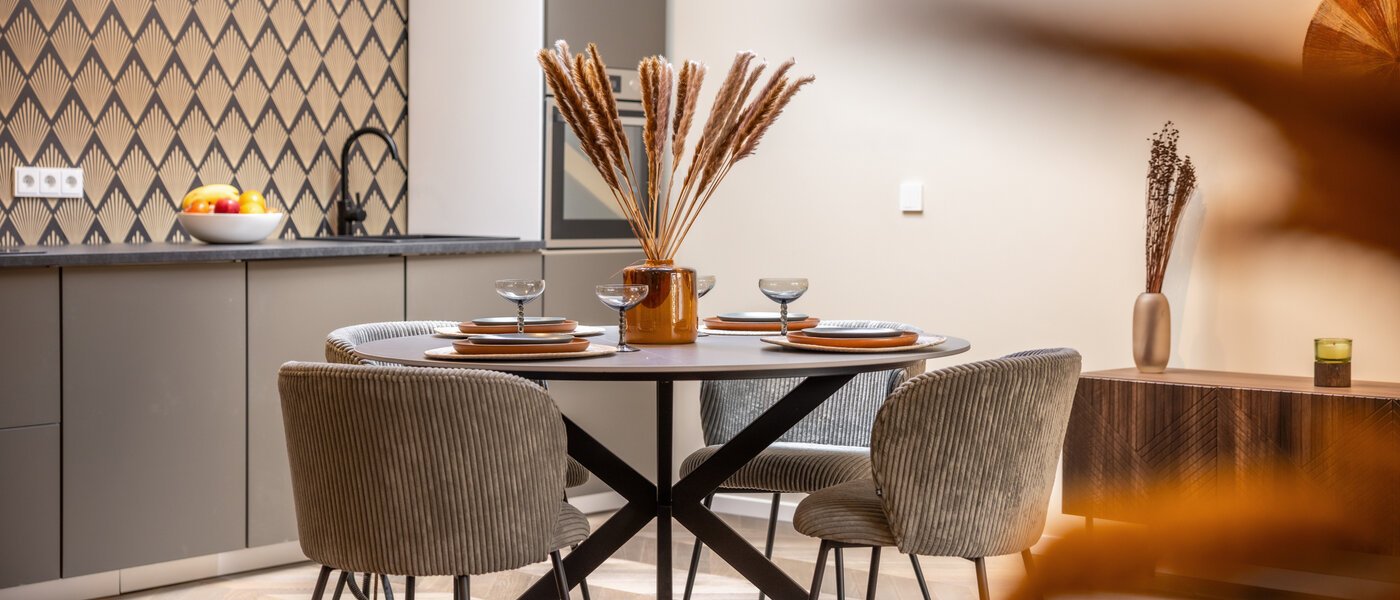 Maisonette lakás München Glockenbachviertel 02 Konyha 14318