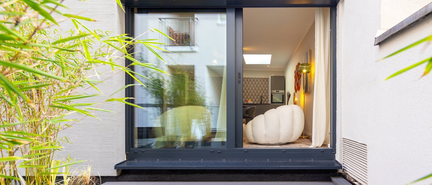 Maisonette lakás München Glockenbachviertel 01 Terasz 14318