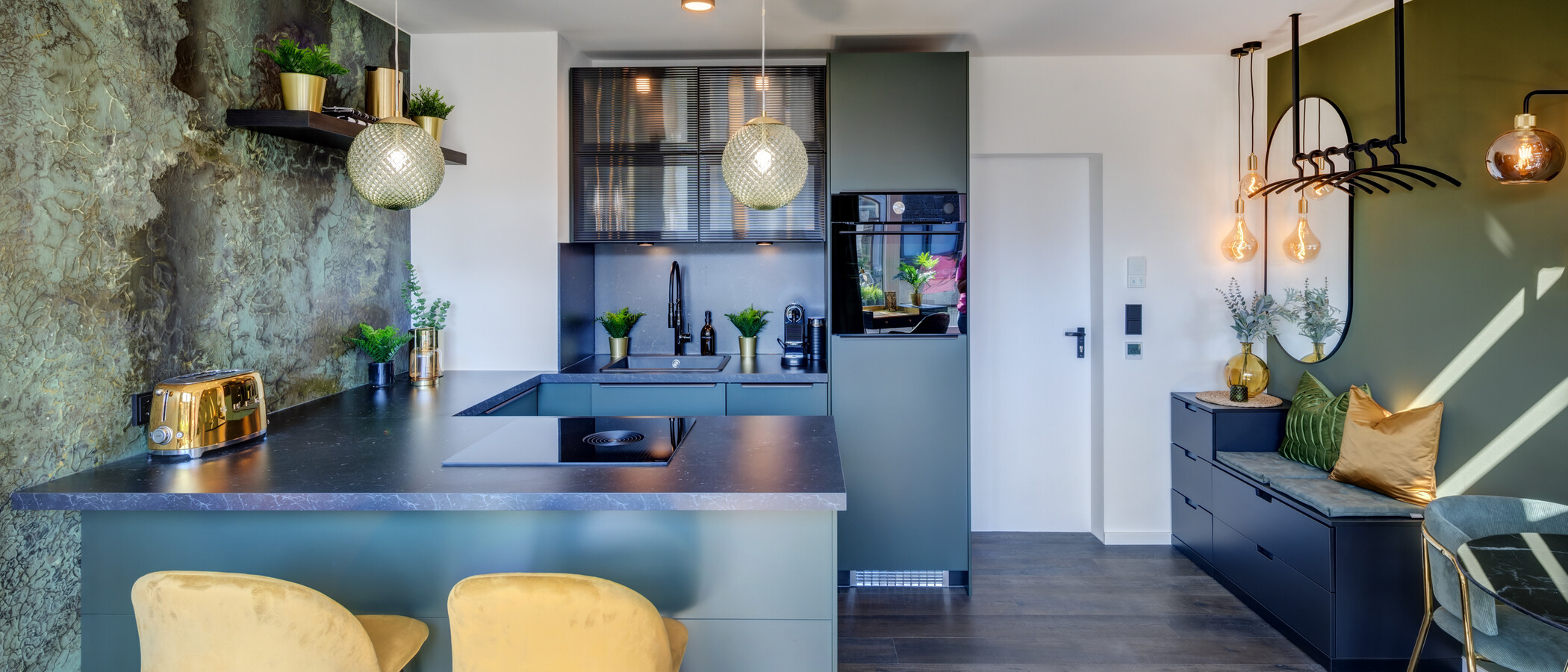 Maisonette lakás München Glockenbachviertel 04 Konyha 14319