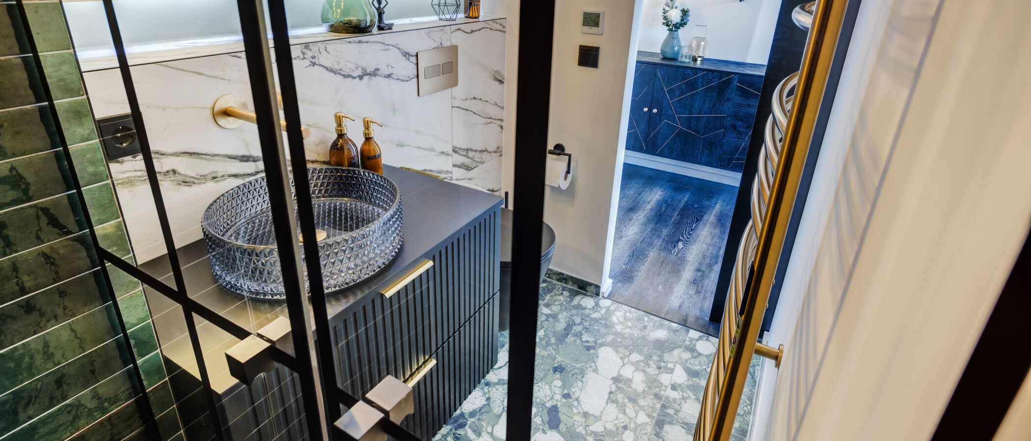 Maisonette lakás München Glockenbachviertel 04 Fürdőszoba 14319