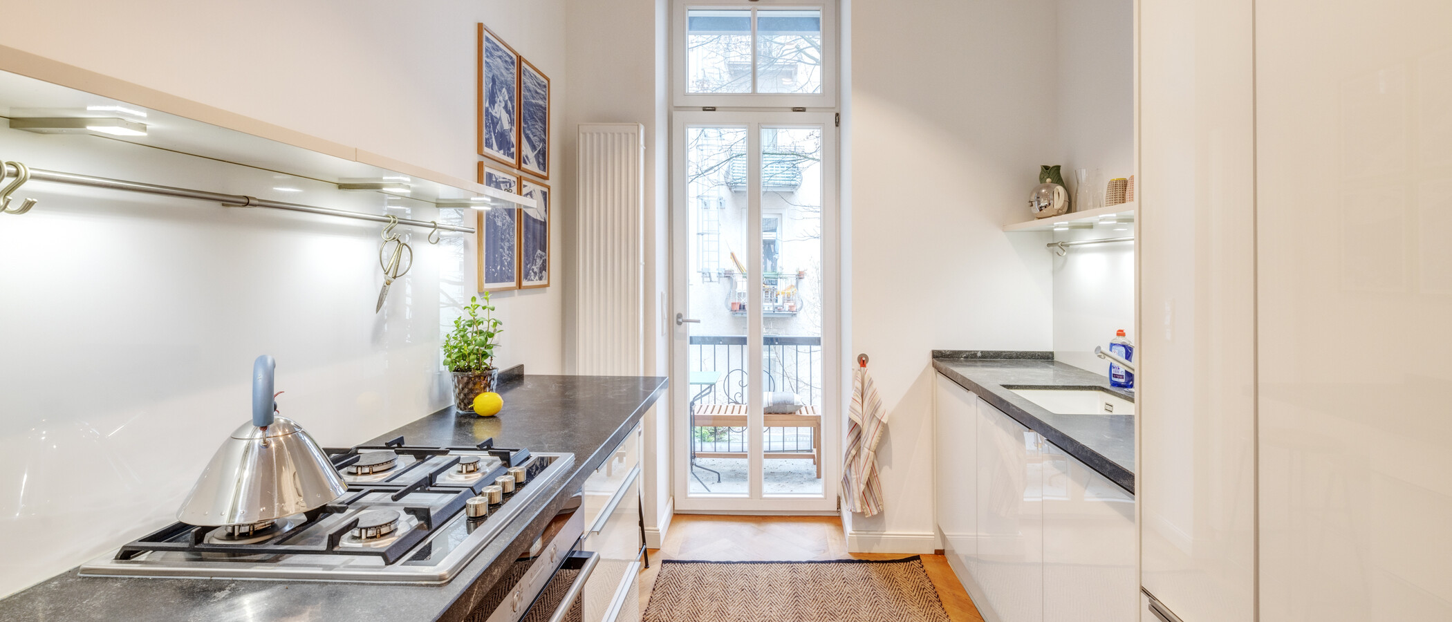 Flat München Neuhausen 01 Kjøkken 14340