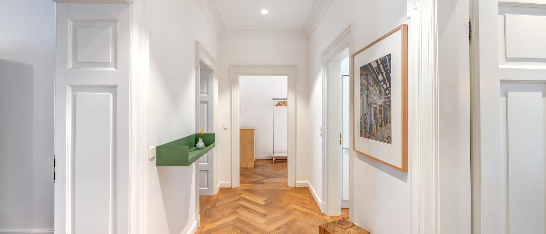 Flat München Neuhausen 02 Korridor/gang 14340