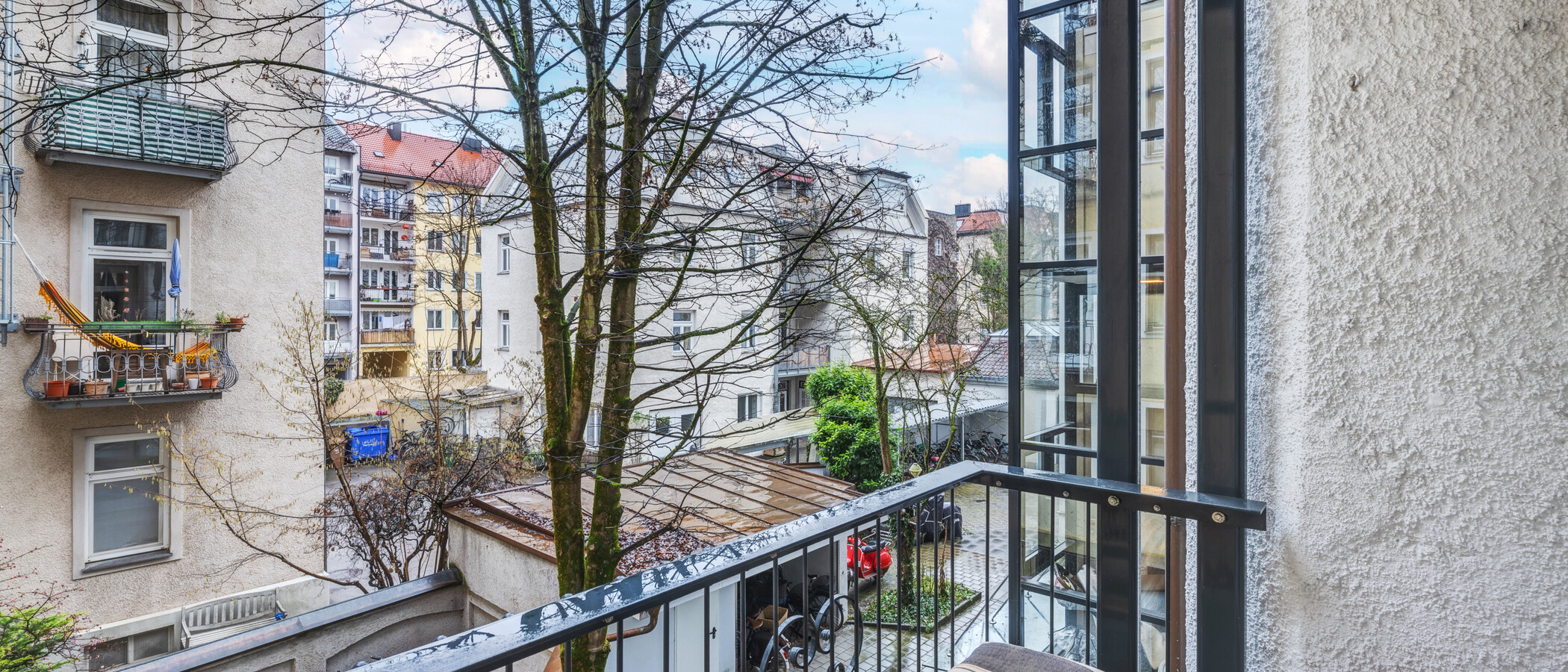 Flat München Neuhausen 02 Balkong 14340