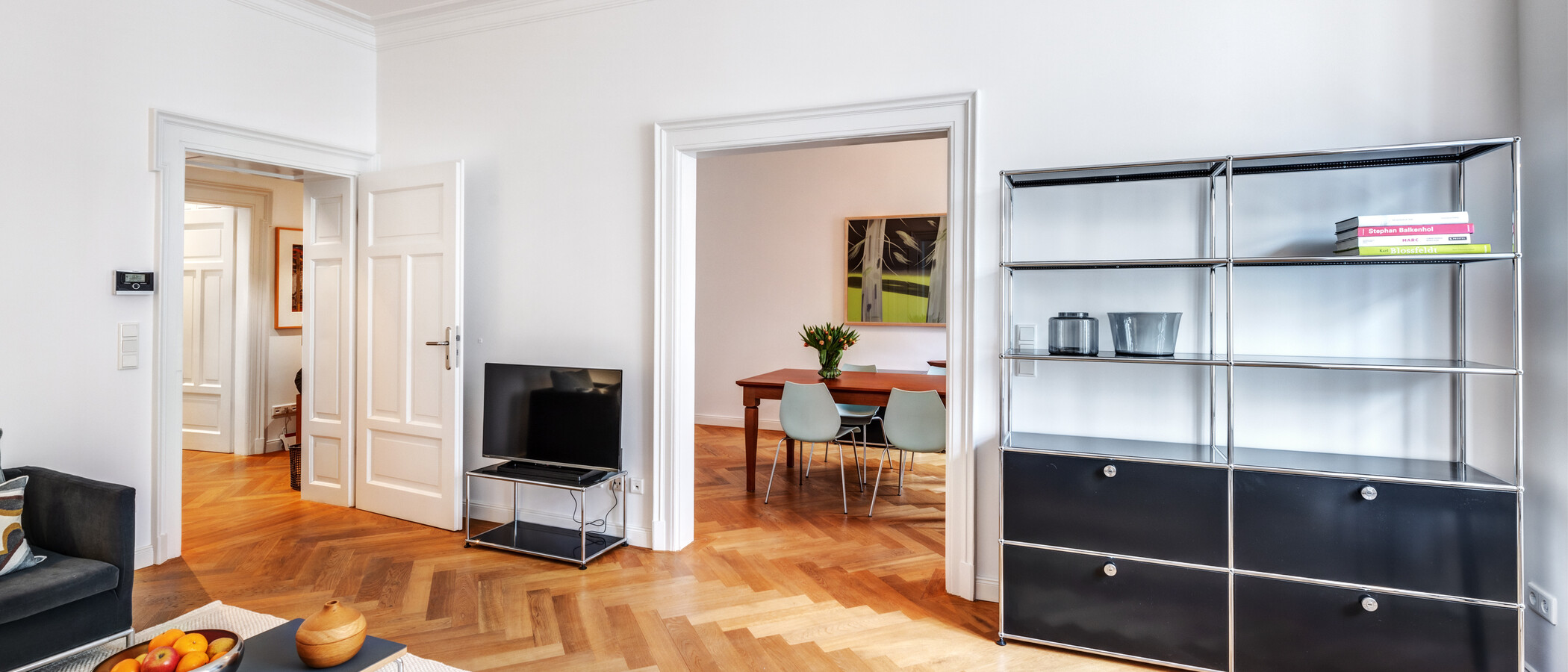 Flat München Neuhausen 05 Stue og oppholdsrom 14340