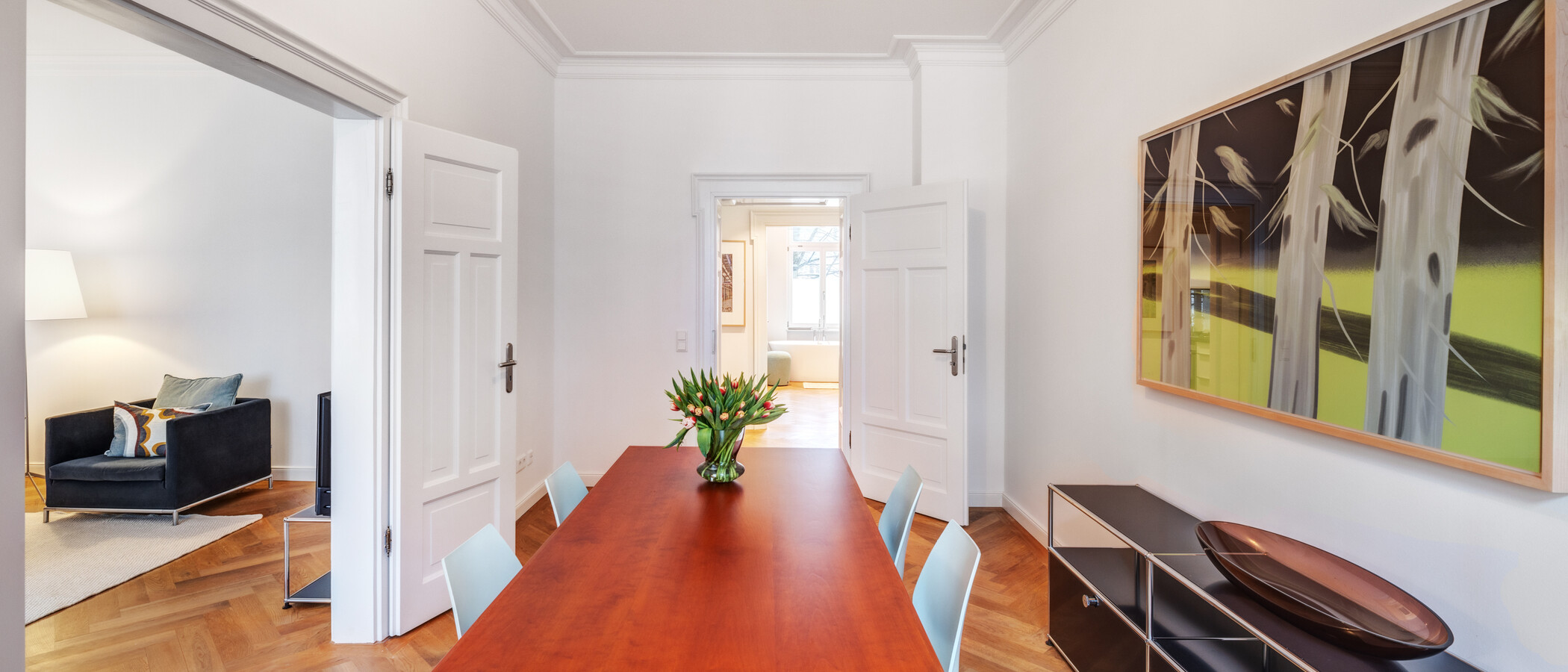 Flat München Neuhausen 03 Spisestue 14340