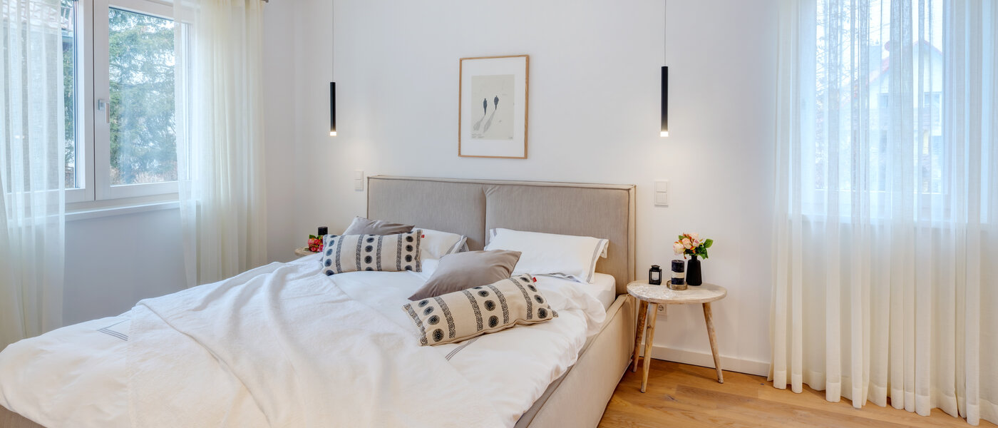 Ploché München Harlaching 01 Spálňa 14361