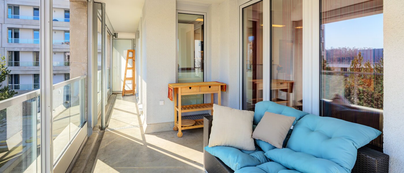 플랫 München Allach 01 Loggia 14367