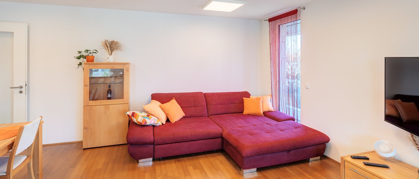 플랫 München Allach 02 거실 공간 14367