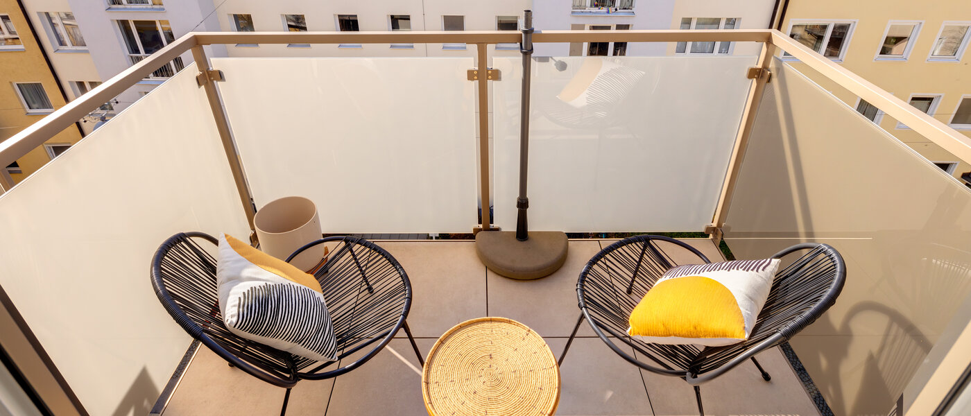 Płaski München Schwabing-West (rund um den Hohenzollernplatz) 02 Balkon 14369