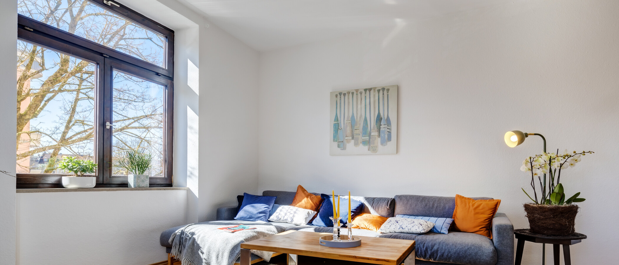 Ravna stran München Au-Haidhausen 02 Dnevna soba 14379