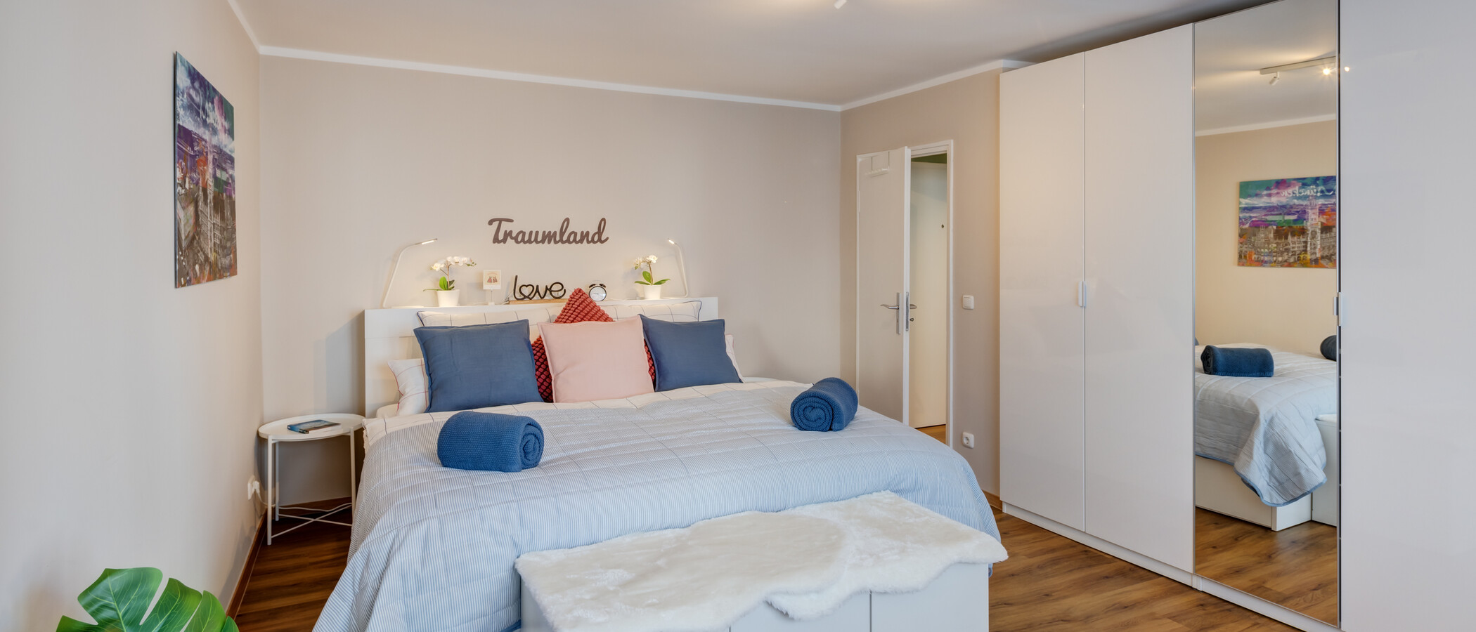 Плоский München Lehel 01 Спальня 14389