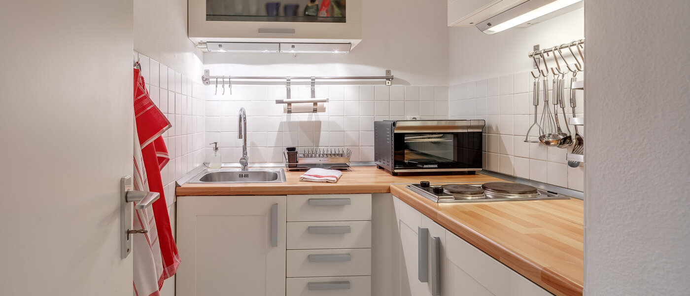 Плосък München Schwabing-Georgenschwaige 01 Кухня 1439