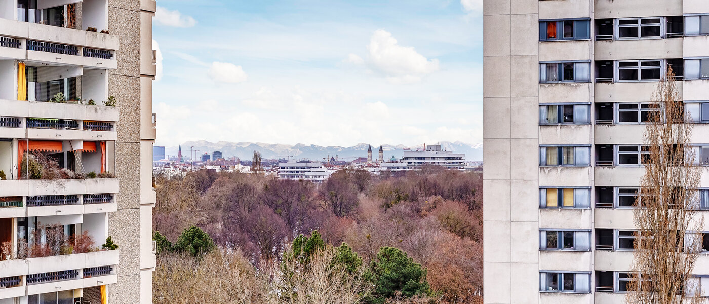 Плосък München Schwabing-Georgenschwaige 01 Вижте 1439