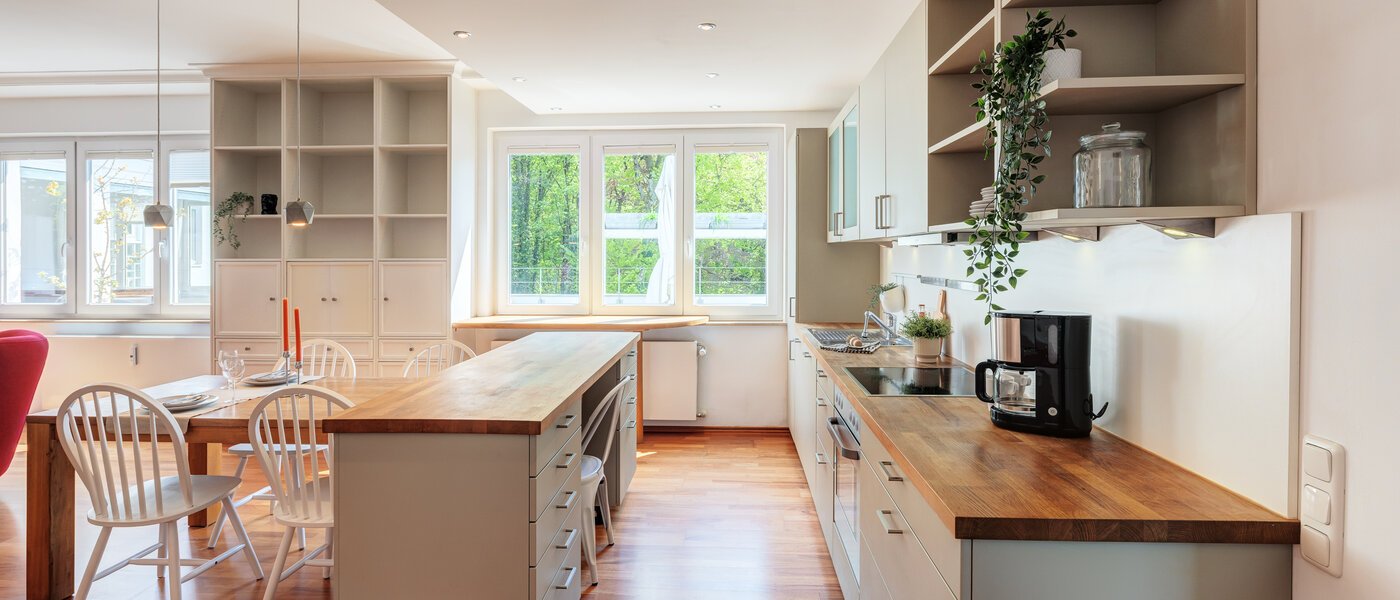 옥상 테라스 플랫 München Solln 01 주방 14396