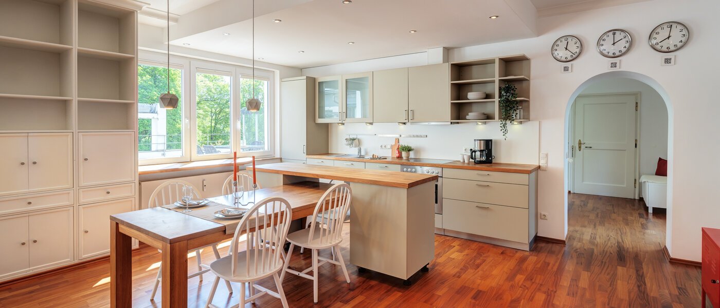 옥상 테라스 플랫 München Solln 02 주방 14396