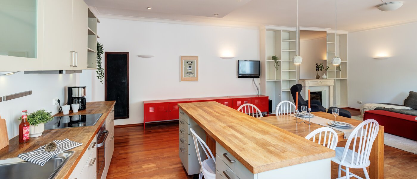 옥상 테라스 플랫 München Solln 05 주방 14396