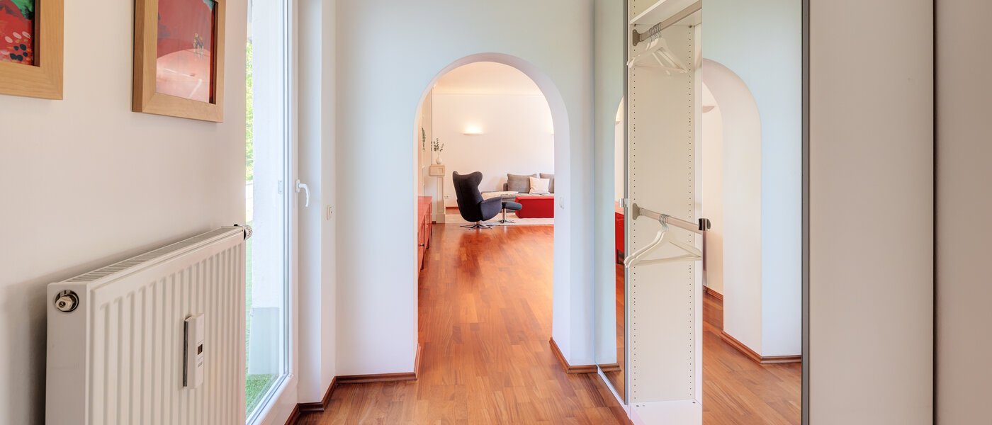 옥상 테라스 플랫 München Solln 02 복도/복도 14396