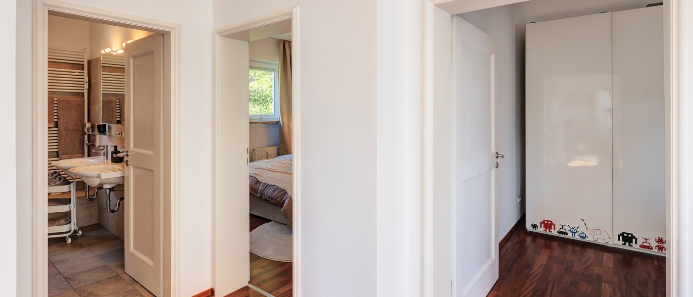 옥상 테라스 플랫 München Solln 04 복도/복도 14396