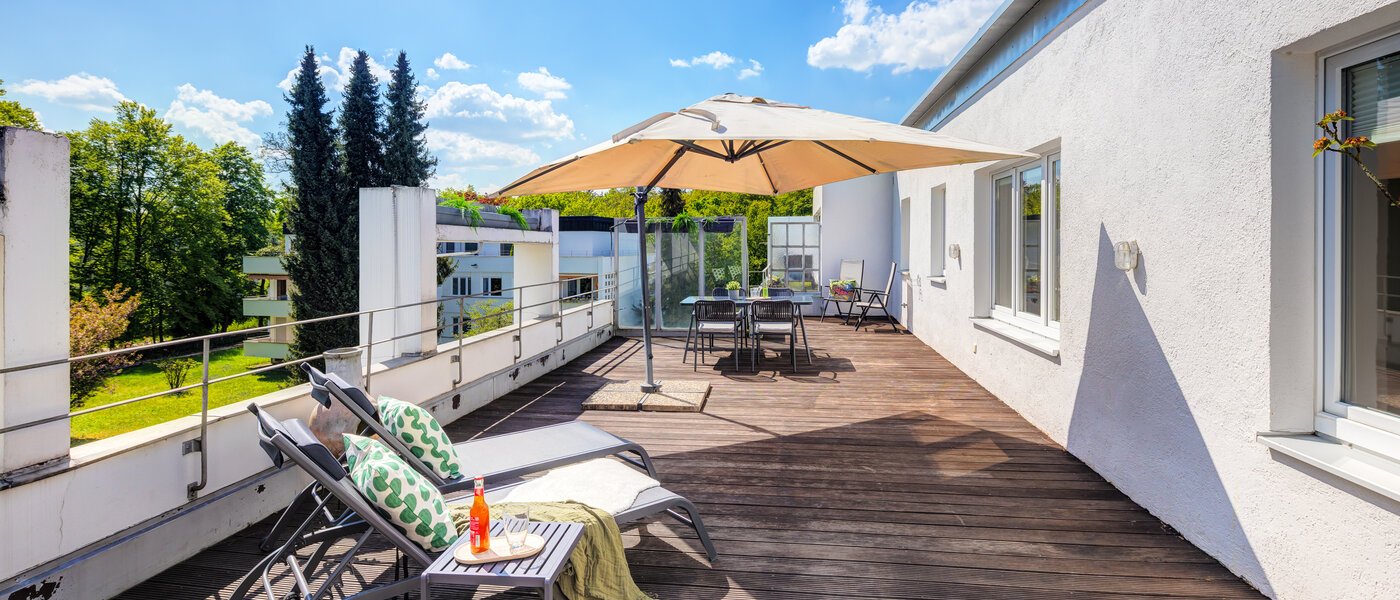 옥상 테라스 플랫 München Solln 01 1층 옥상 테라스 14396