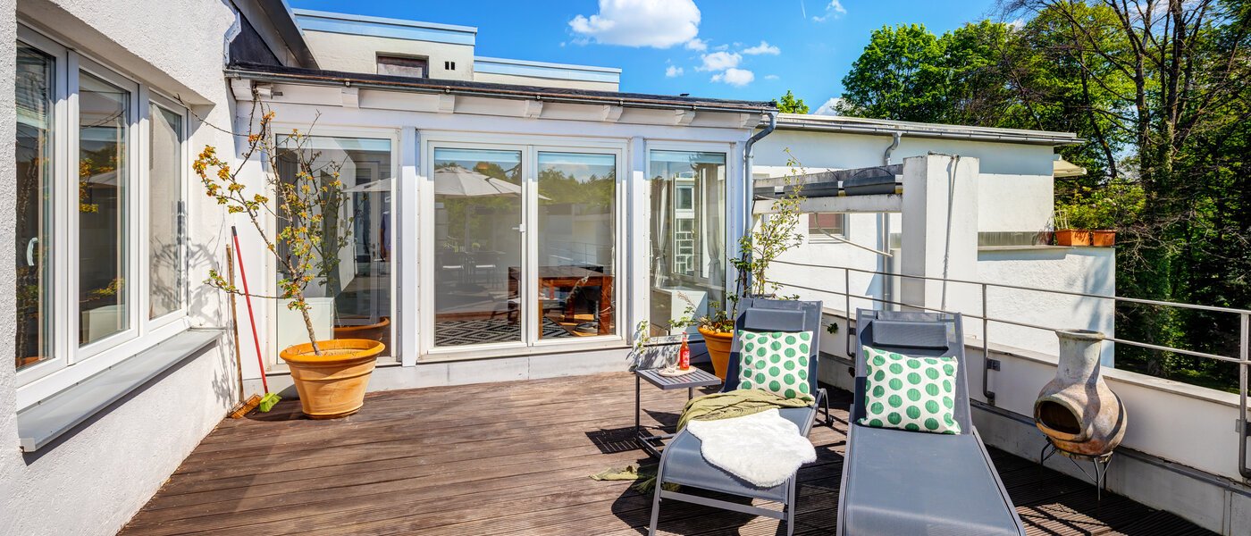 옥상 테라스 플랫 München Solln 05 1층 옥상 테라스 14396