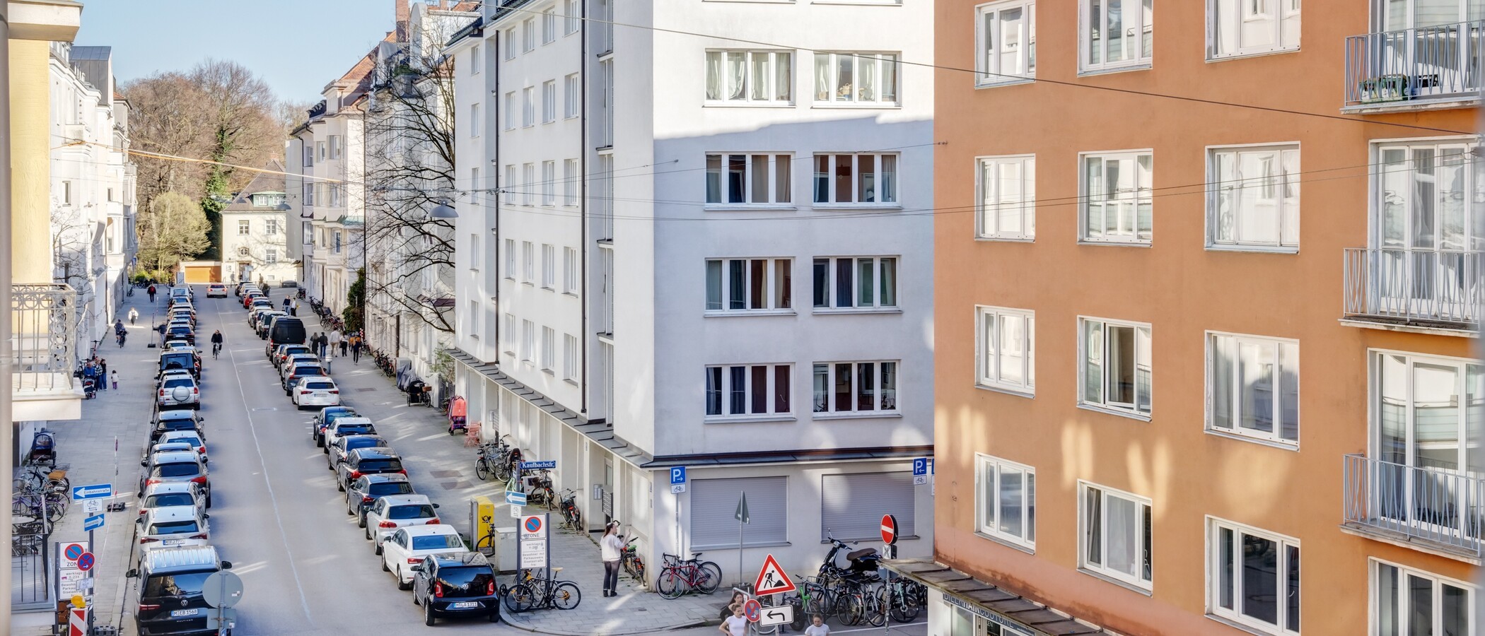 Flad München Schwabing-Nord (zw. Leopoldstraße & Englischen Garten) 01 Udsigt 14397
