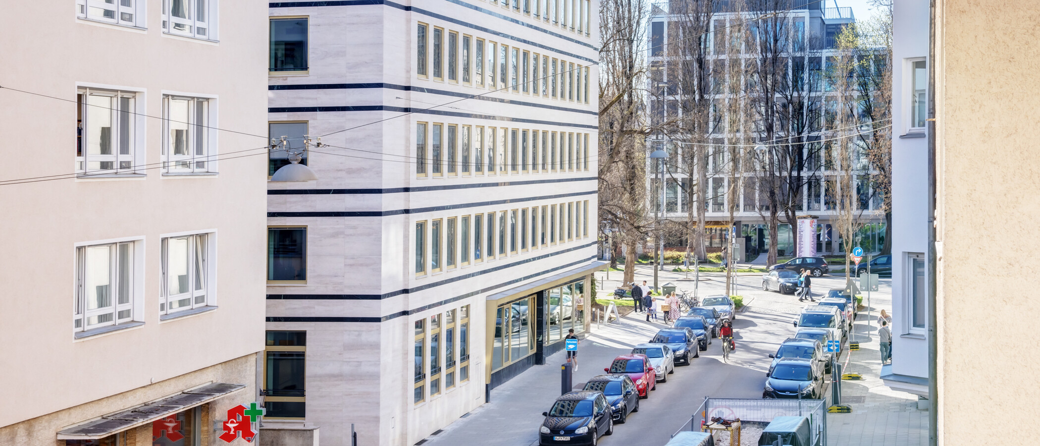 Flad München Schwabing-Nord (zw. Leopoldstraße & Englischen Garten) 02 Udsigt 14397