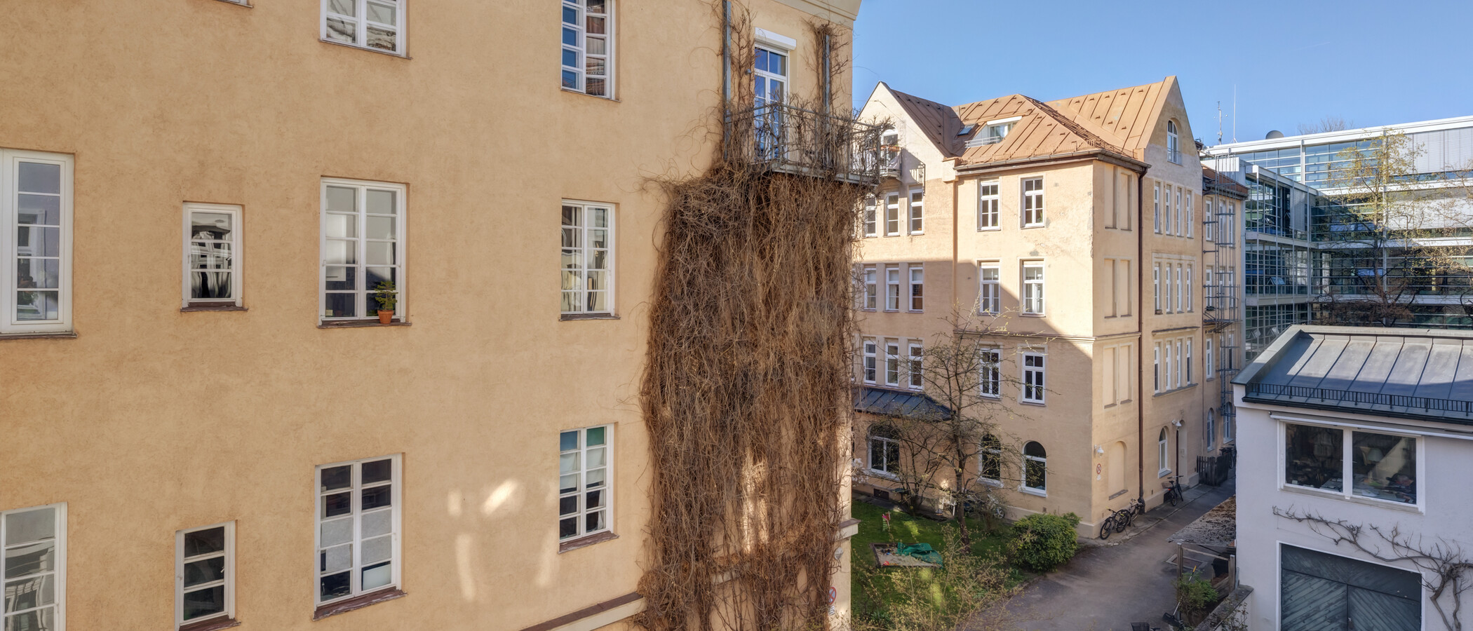 Flad München Schwabing-Nord (zw. Leopoldstraße & Englischen Garten) 05 Udsigt 14397