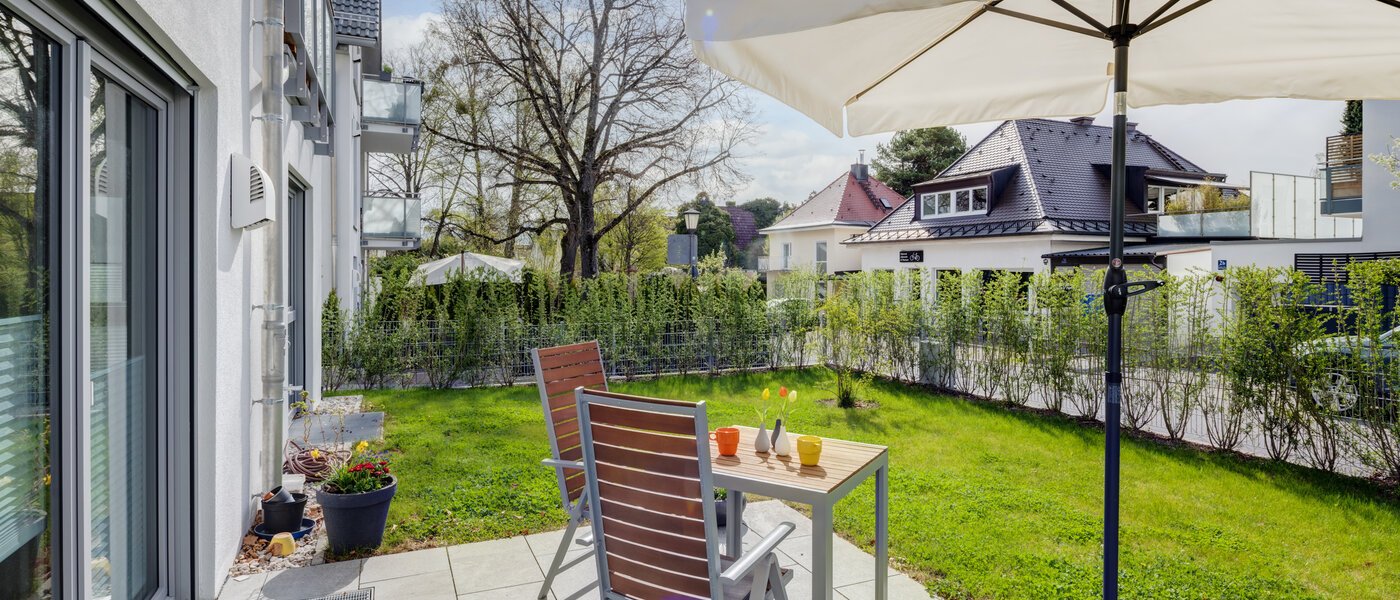 Płaski München Denning 01 Ogród 14413