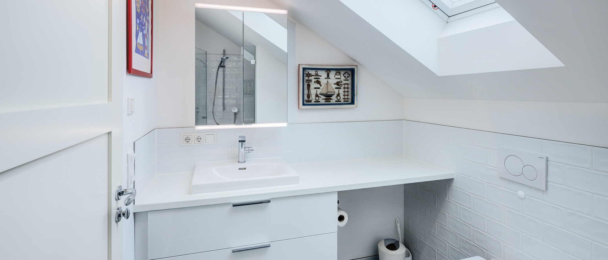 Vrijstaand huis Schäftlarn 01 2. badkamer 14427