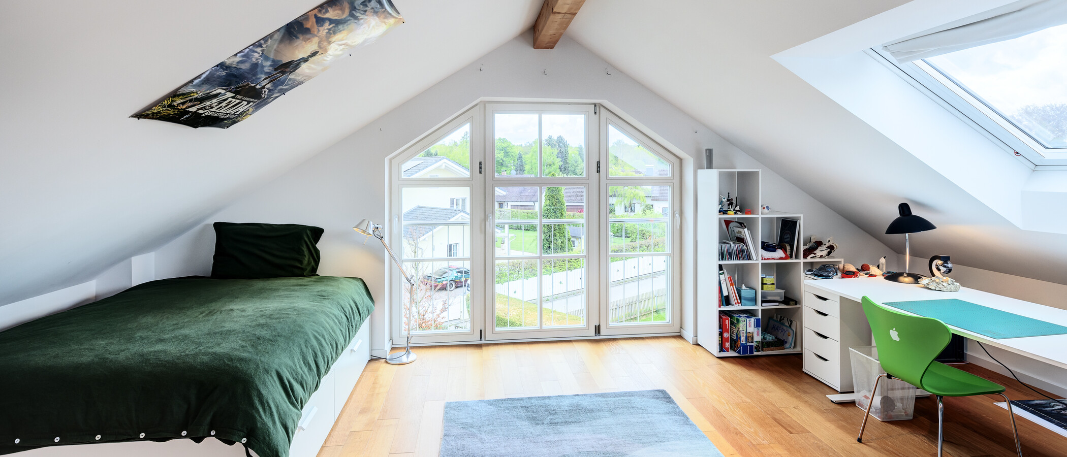 Vrijstaand huis Schäftlarn 01 3e slaapkamer 14427