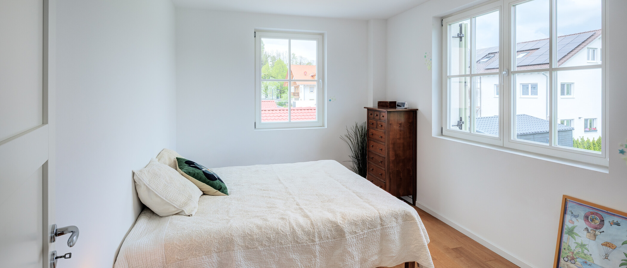 Vrijstaand huis Schäftlarn 01 2e slaapkamer 14427